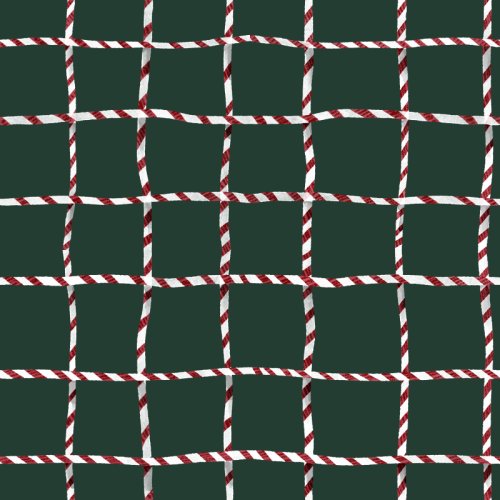 Bakers twine hand drawn gingham plaid red green for holidays and Christmas for gender neutral apparel quilting home decor