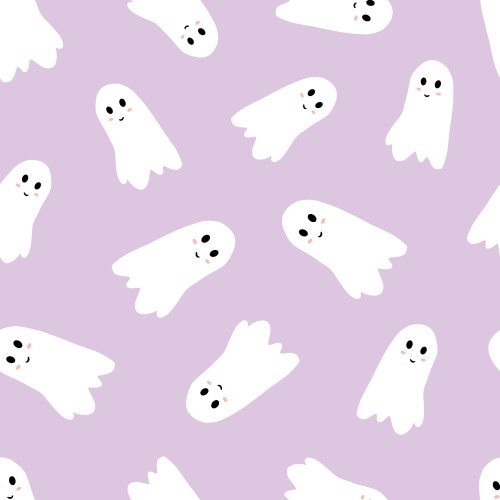 Cute tossed ghosts 