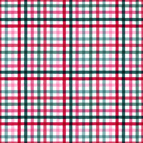 multicolor christmas plaid fabric