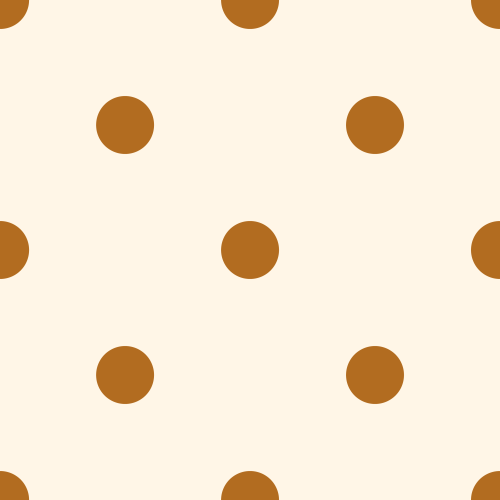 Autumn tone polka dots 