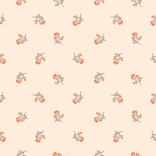 Dainty orange flowers for Pumpkin Patch