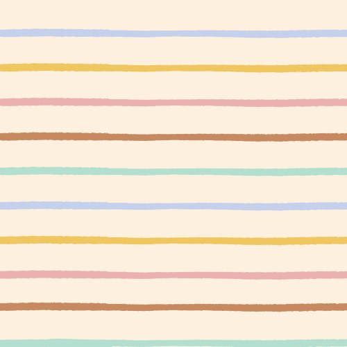 Playful Halloween stripe coordinate in light grey, blue, pink, yellow, green, and burnt orange that can stand alone or match with other patterns within the Happy Hauntings collection.