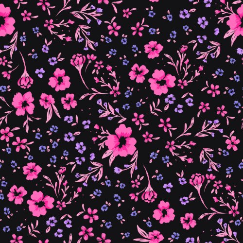 Pink and purple floral Coord for Going Batty 