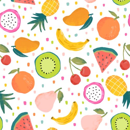 mixed fruit design