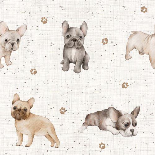 French Bulldogs in Linen