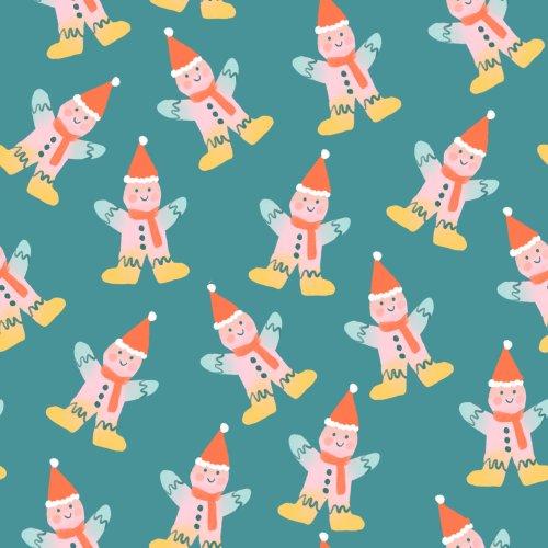 colorful gingerbread men cookies