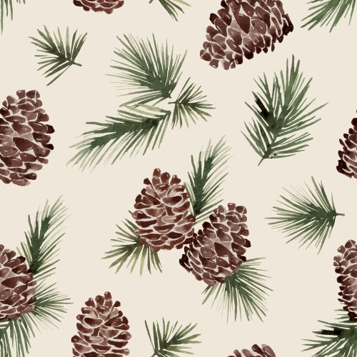 christmas pinecones