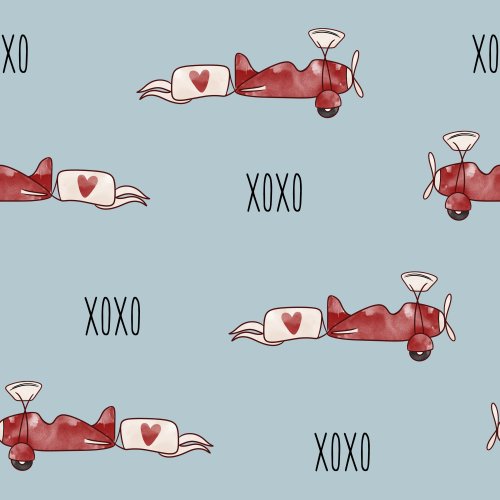 valentine's day airplanes