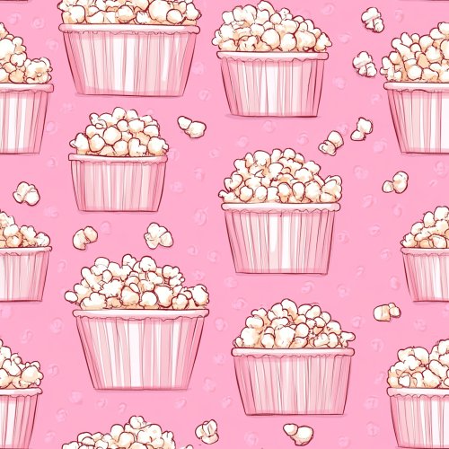 pink popcorn buckets