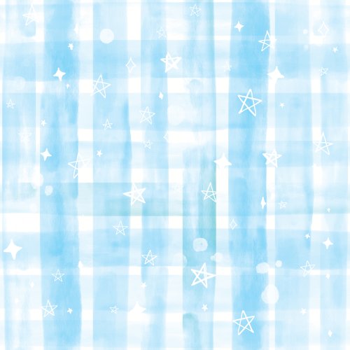 watercolor gingham plaid