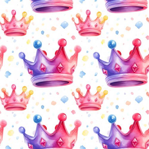 pink and purple princess crown design