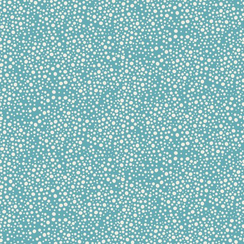 tiny cream bubbles on an aqua background