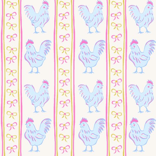 chickens and ribbons