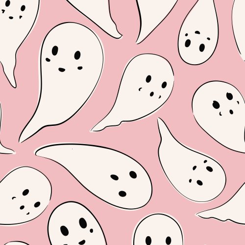 Cute Halloween ghosts tossed.  Pair with prints from Halloween Spooks collection.