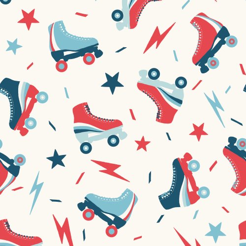 patriotic roller skates