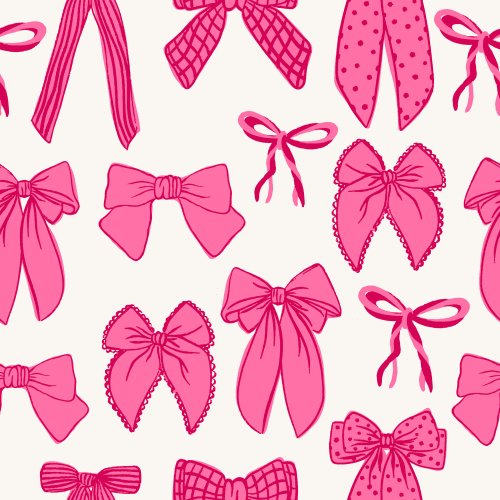 pink valentine's day bows