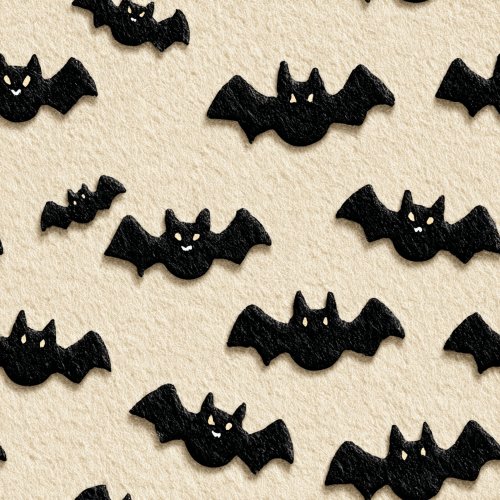 felt look black bats