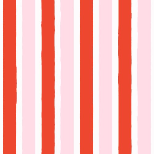 pink and red vertical stripe design