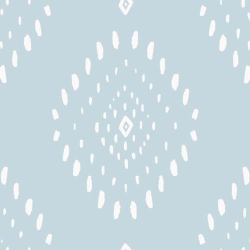 hand drawn geometric boho diamond