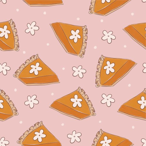 Pumpkin pie slices 