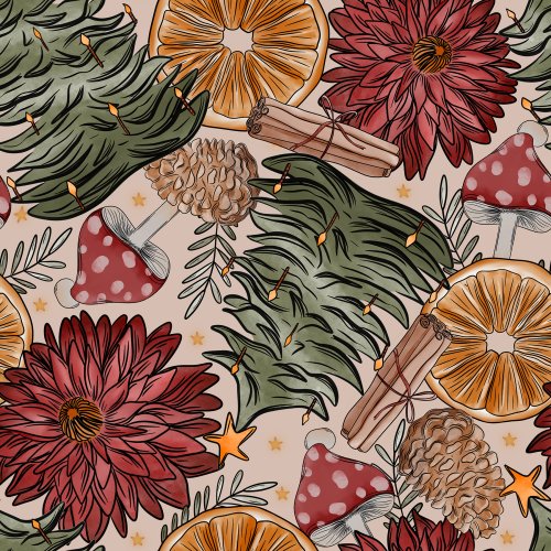 circus cinnamon floral