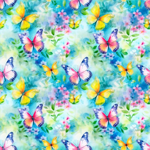 spring butterfly floral design