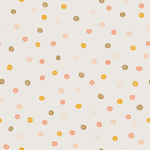 Polka Dots is a gorgeous watercolor polka dot design perfect for women's and little girls clothing from The Wallpaper Blooms Collection by Deer Fiorella Design.