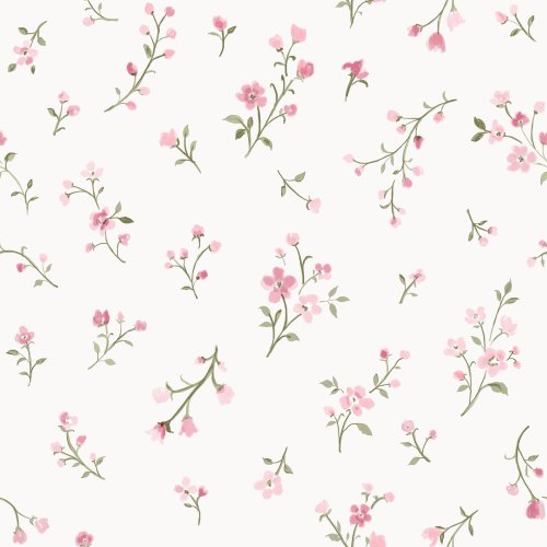 small blush pink floral fabric