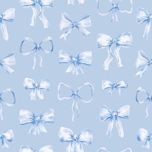 blue bows
