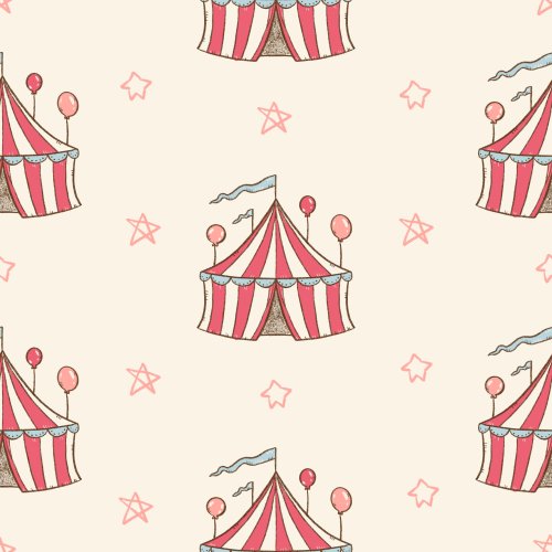 Circus cotton candy available in three colors! Pairs with designs in the Circus collection by Tylee + Art.