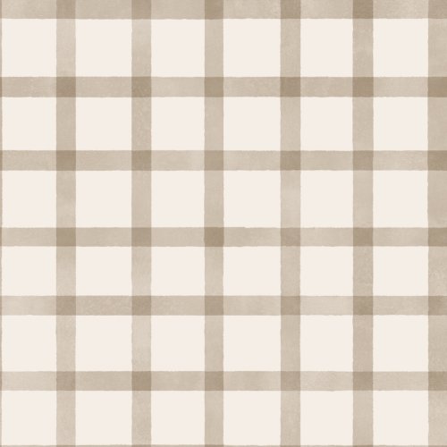 Country watercolor gingham