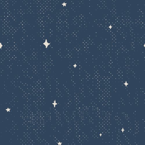 Texture and tiny stars on a solid background.