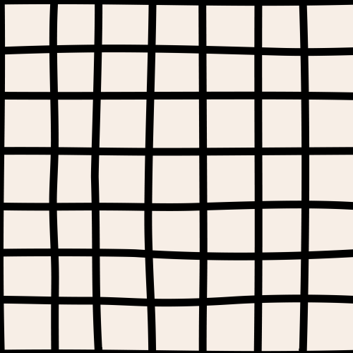 black and cream grid