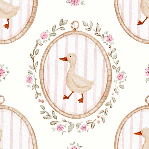 Dotty Vintage goose rose frame