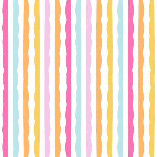 wavy multicolor stripes