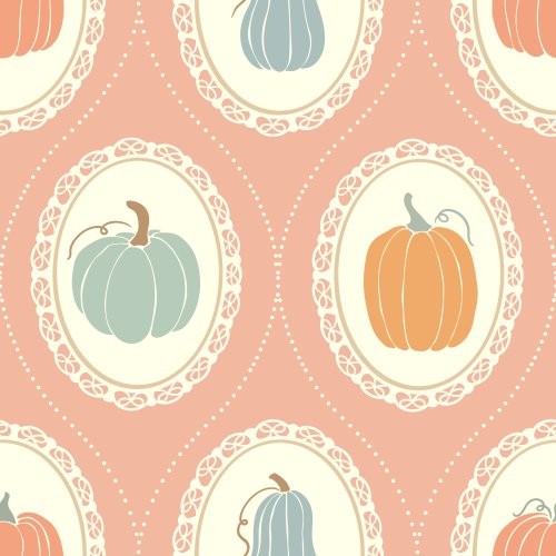 Doodle pumpkins in cameos 