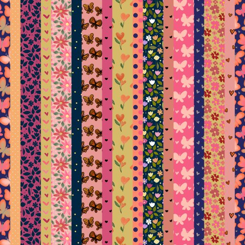 vertical summer stripes