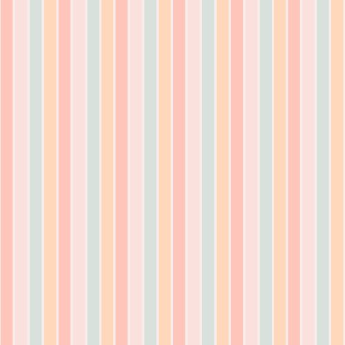 A striped multi color pattern. Green striped pattern