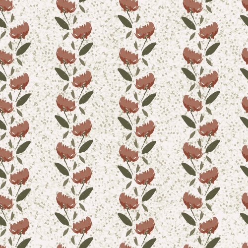 Striped flowers with a  combined texture background