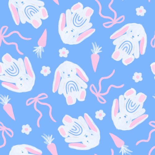 purple easter bunnies