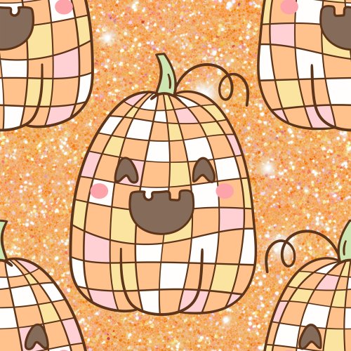 glitter orange halloween jack o lantern