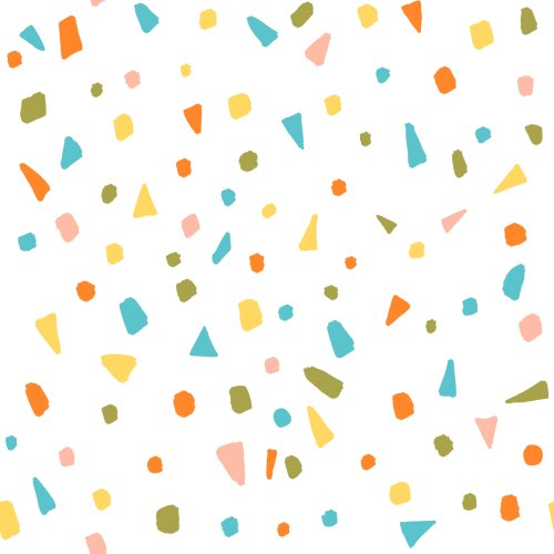 colorful dots and lines