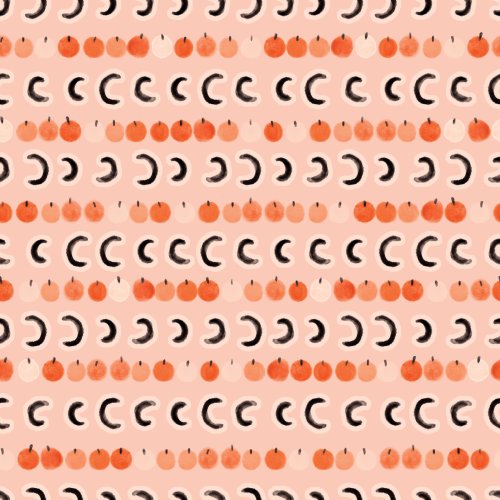 halloween pumpkin stripe design