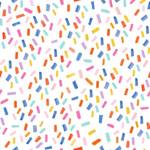 colorful birthday confetti