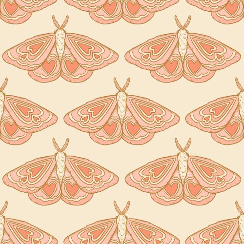 Heart Moths were drawn by Tylee. These are perfect for Valentine’s Day! Choose between cream, pink, or green.