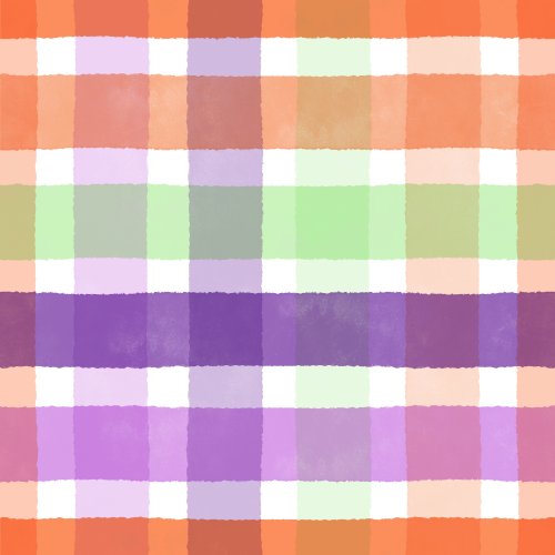 colorful halloween plaid