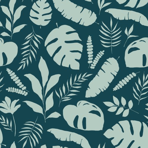 tropical leaf design
