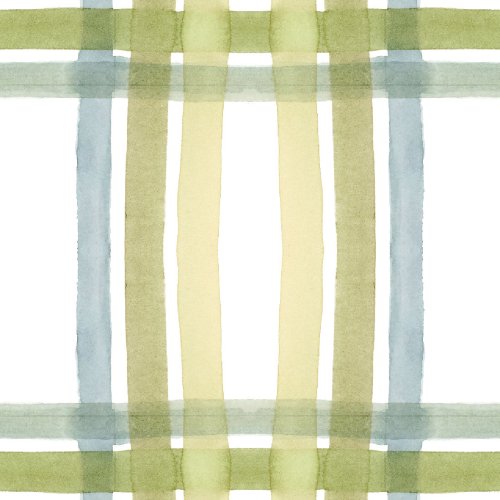 watercolor plaid design