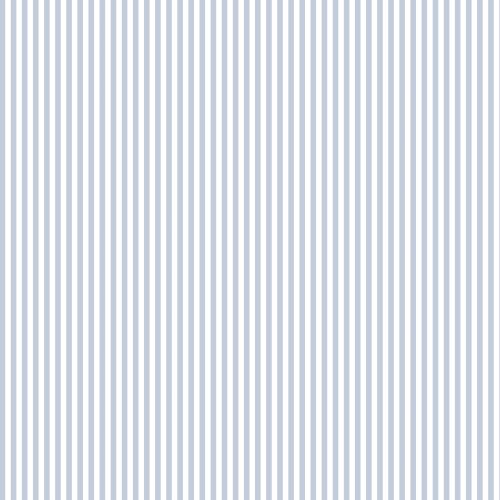 small stripes in cornflower blue.