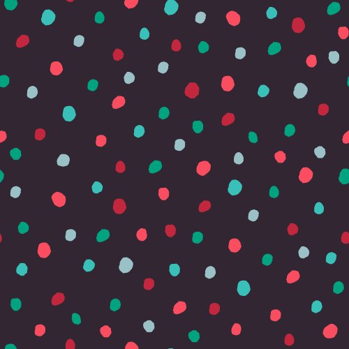 Christmas Wonderland Confetti polka dots